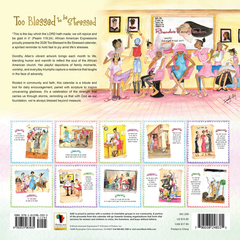 2026 Too Blessed Calendar COMING SOON!