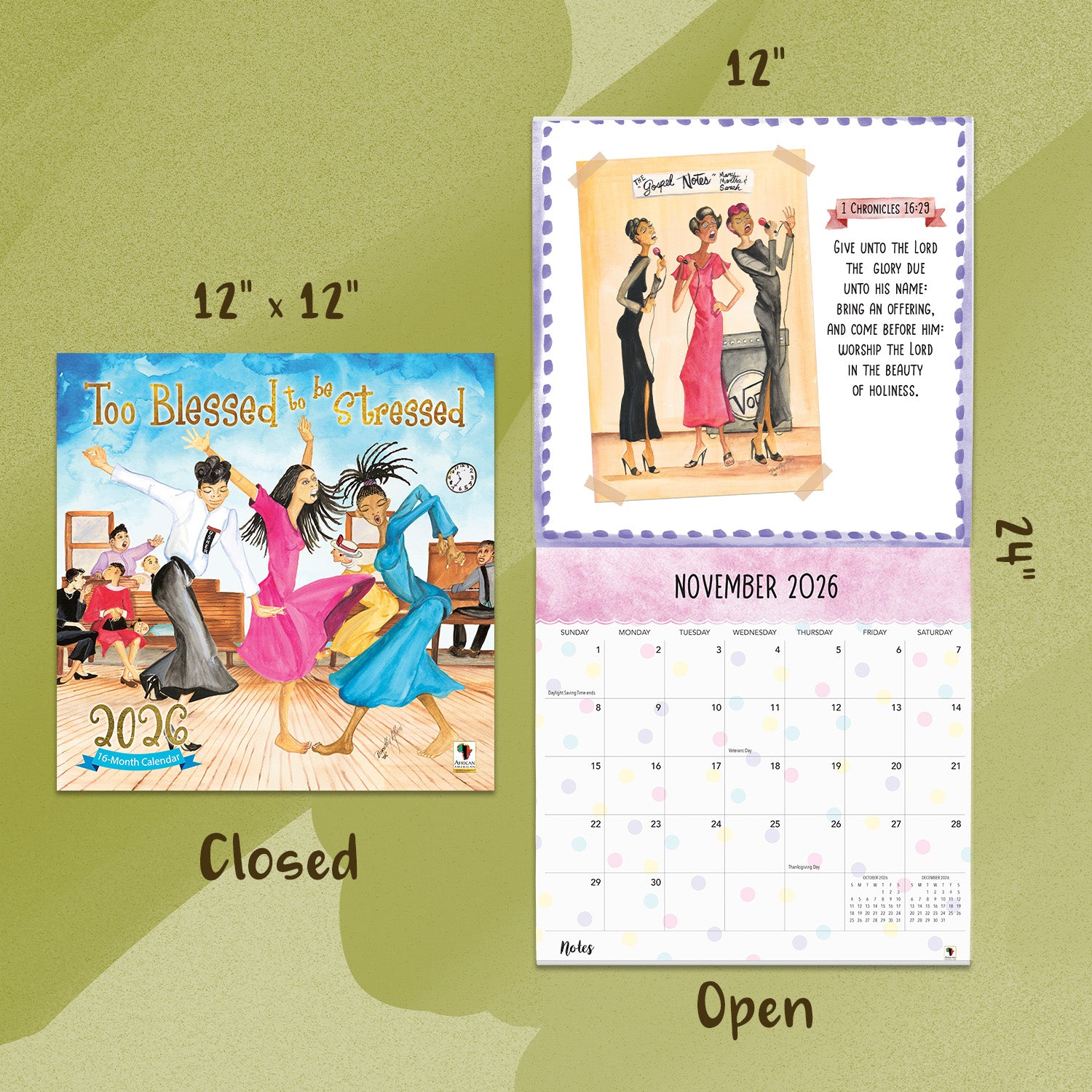 2026 Too Blessed Calendar COMING SOON!