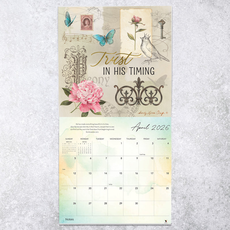 2026 With God all Things Calendar