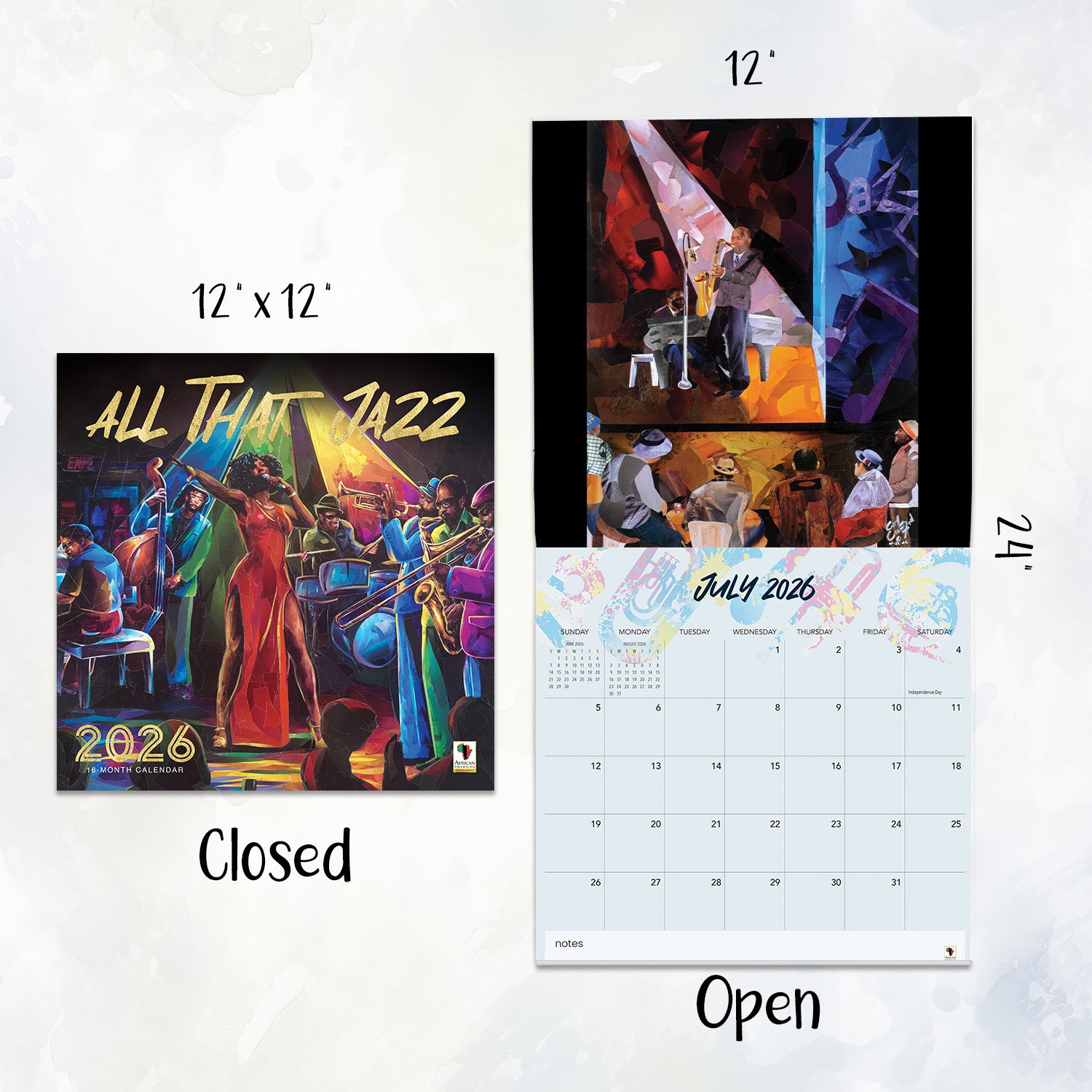 2026 All That Jazz Calendar