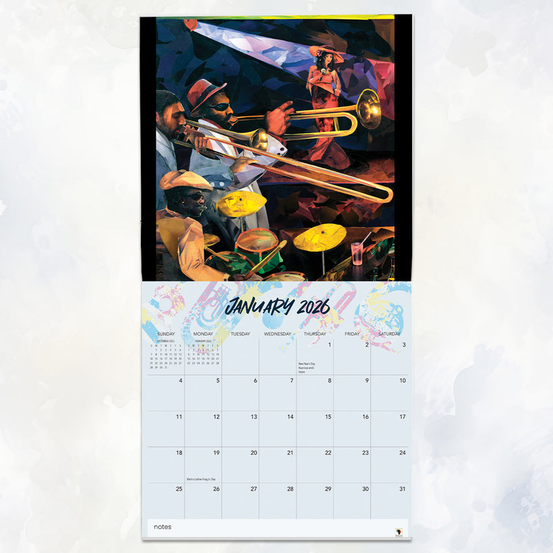 2026 All That Jazz Calendar