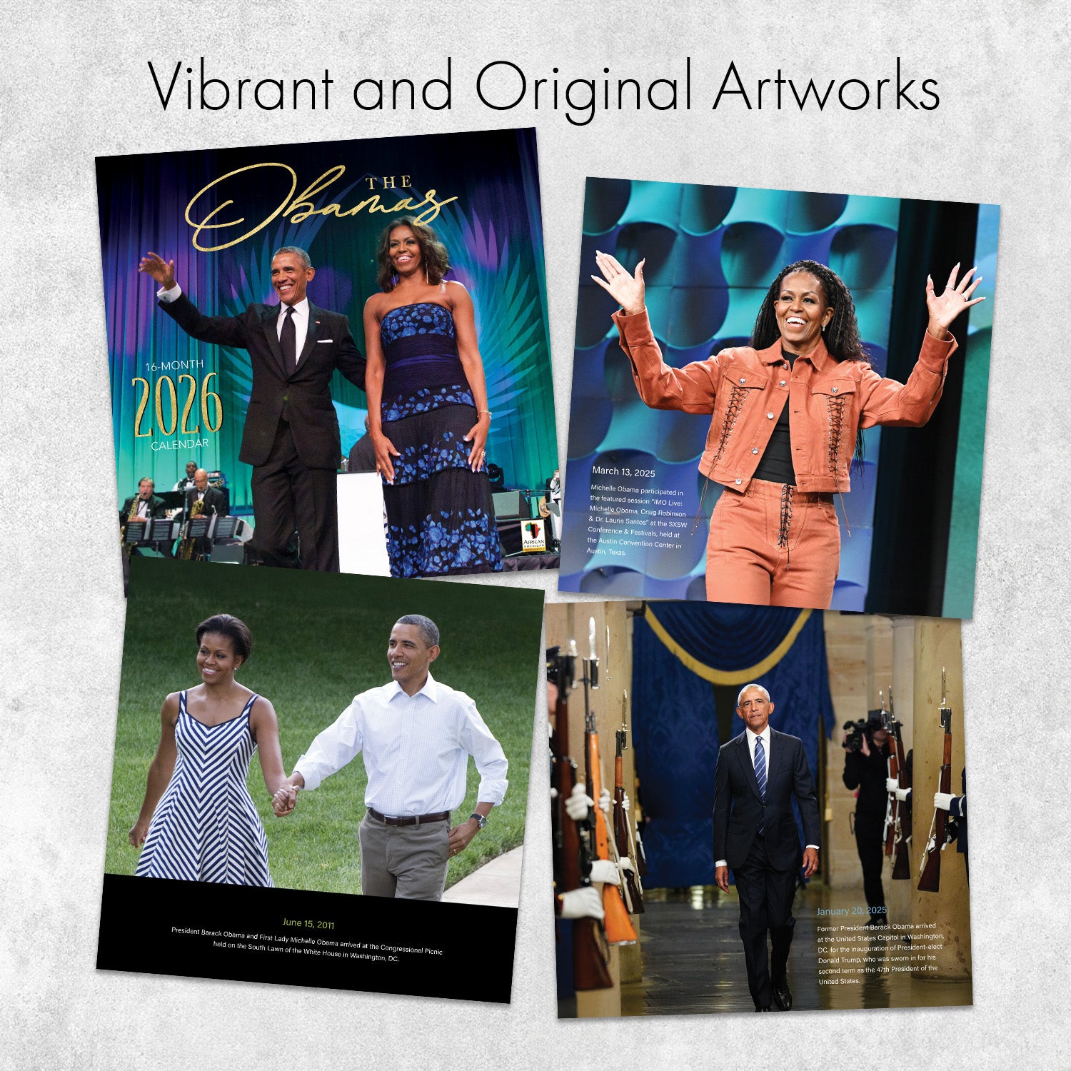 2026 The Obamas Calendar COMING SOON!