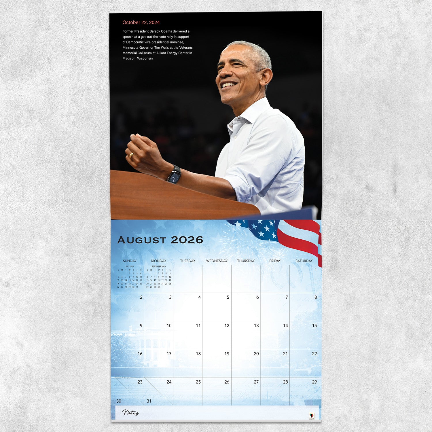 2026 The Obamas Calendar COMING SOON!