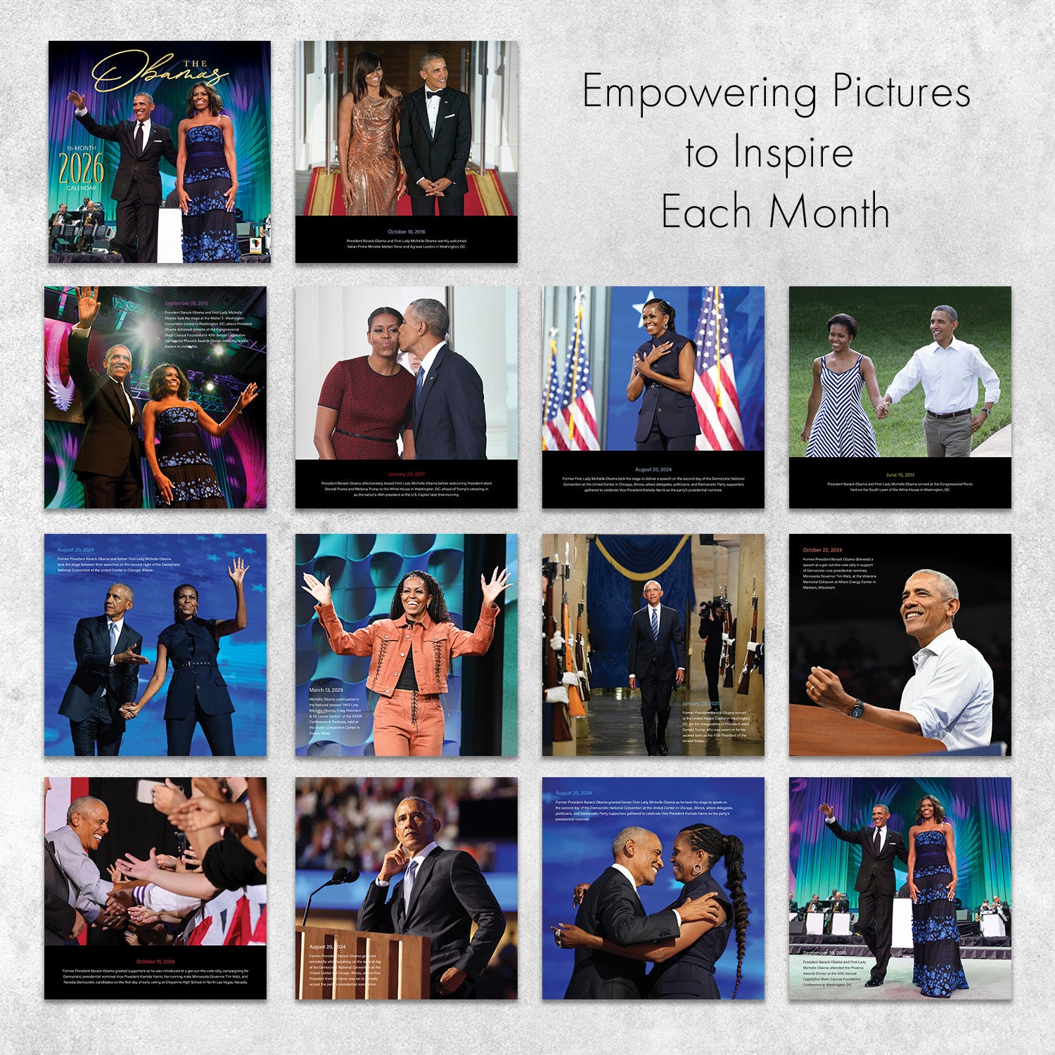 2026 The Obamas Calendar COMING SOON!