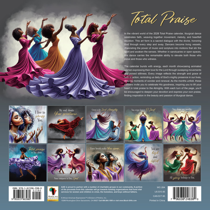 2026 Total Praise Calendar COMING SOON!