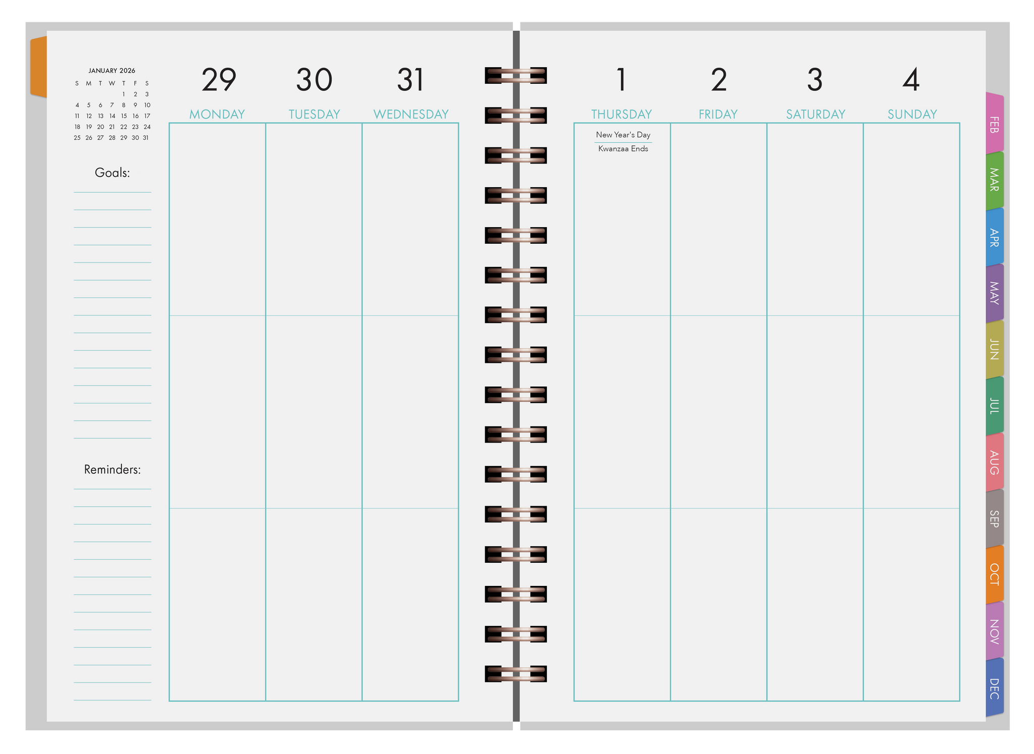 2026 Black History Weekly Planner COMING SOON!
