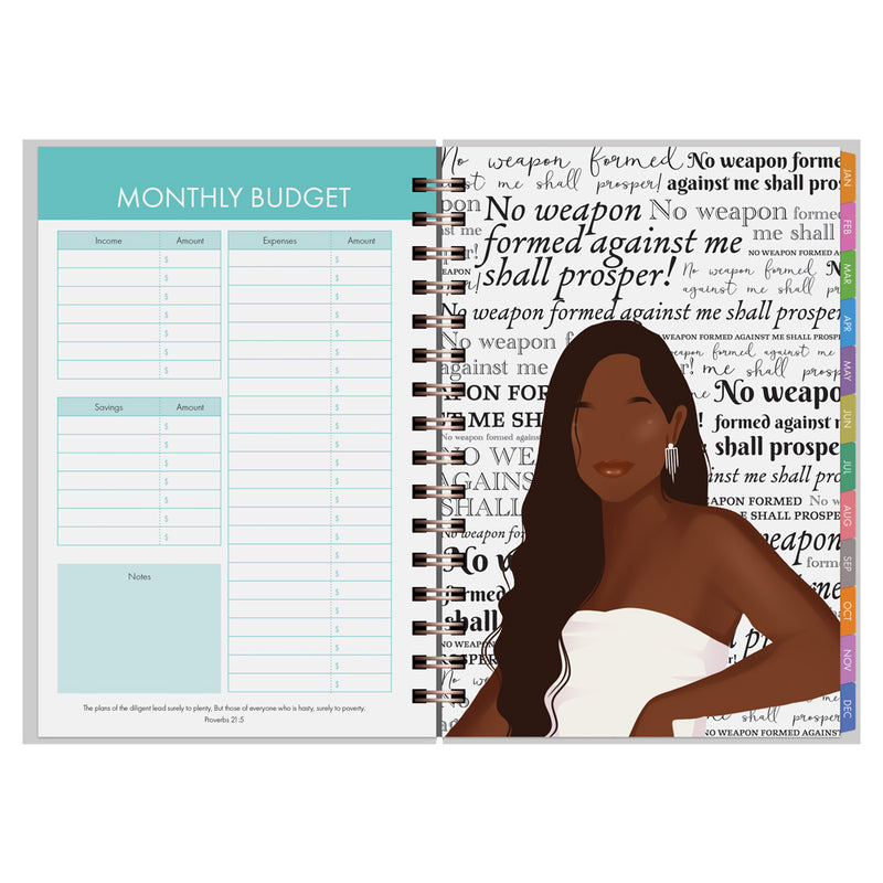 2024 A Women Who Works With God Weekly Planner