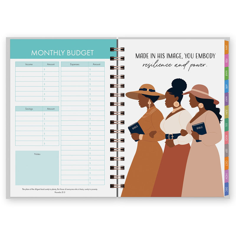 2025 Woman Who Walks With God Weekly Planner