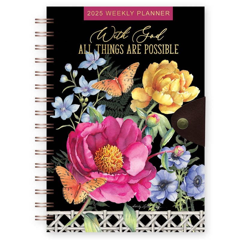 2025 With God All Things Are Possible Weekly Planner