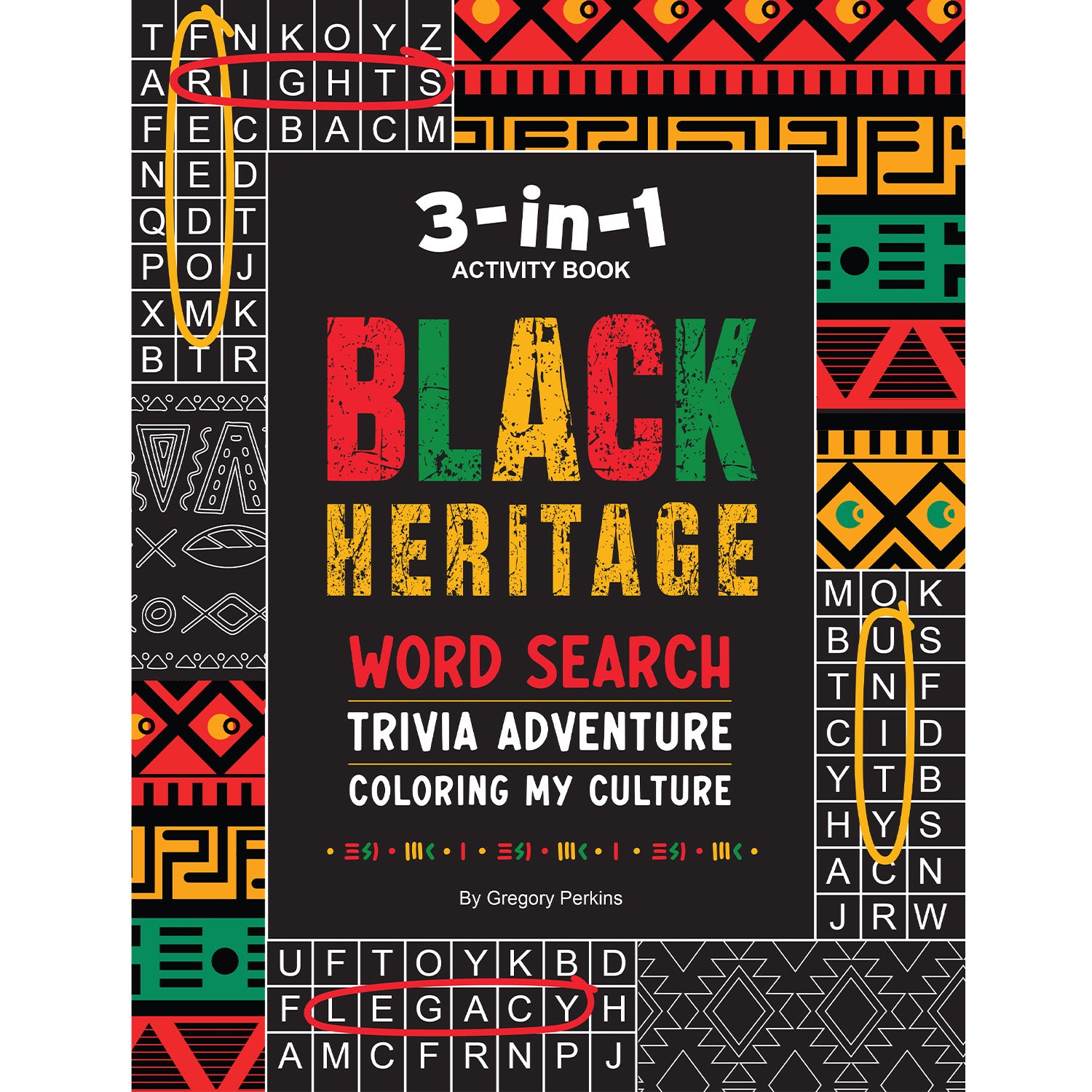 Black Heritage 3-in-1 Activity Book