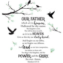 LORDS PRAYER WALL ART DECAL