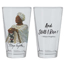 DRINKING GLASS SET 5 - MAYA ANGELOU