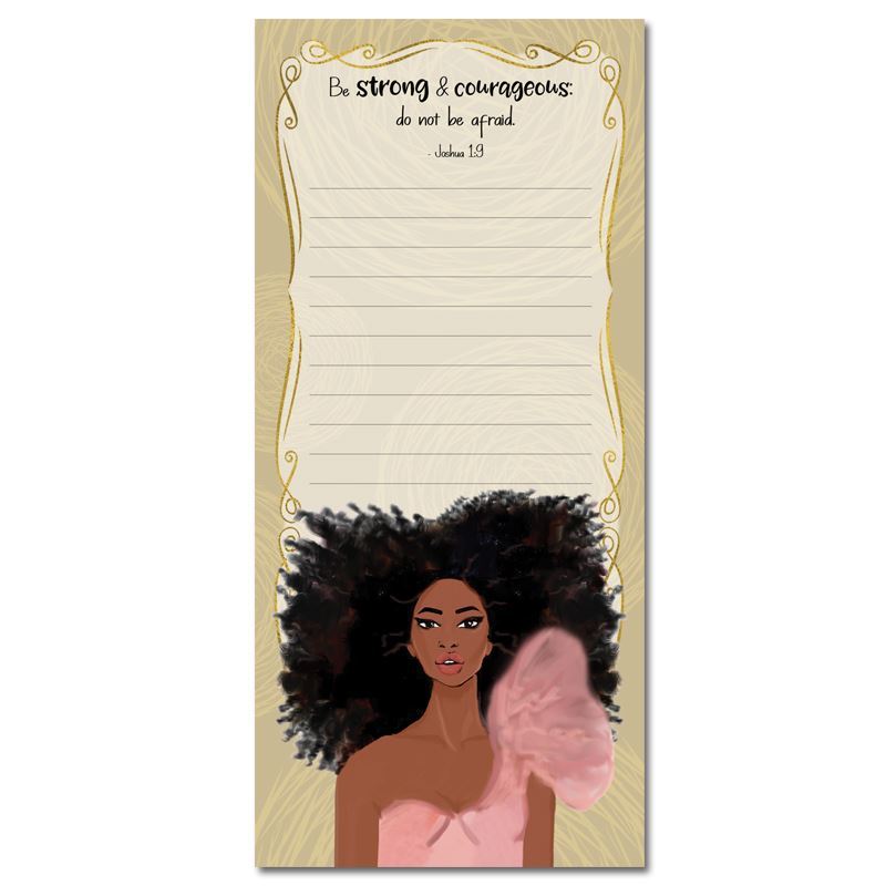 STRONG GIRTL MAGNETIC NOTEPAD
