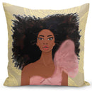 STRONG GIRL PILLOW COVER