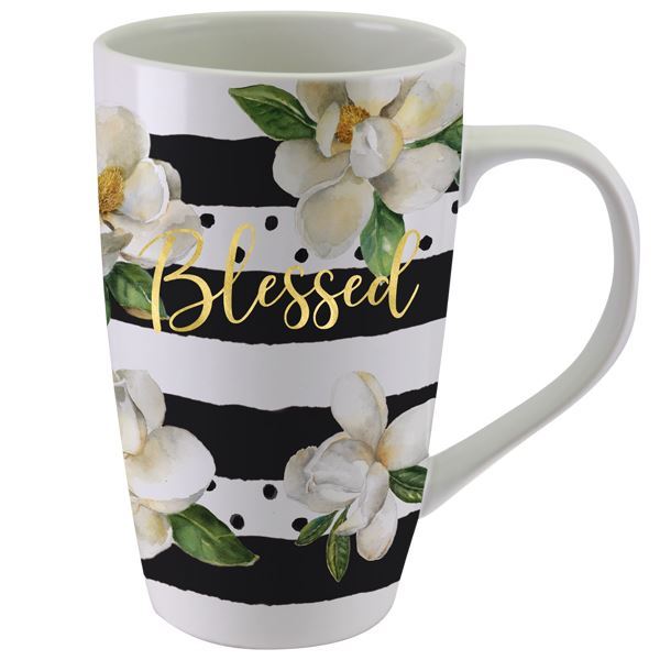 BLESSED MAGNOLIA LATTE MUG