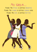 AOLJFS11 My Girls Card