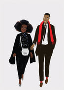 COUPLE WALKING (BLANK)