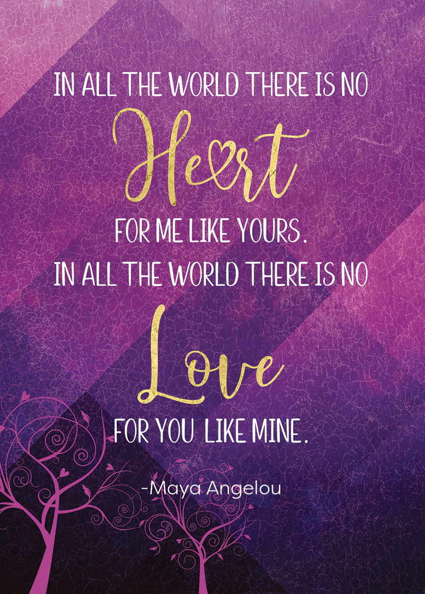 LOVE FOR YOU - MAYA ANGELOU