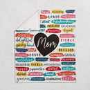 MOM HEART BLANKET