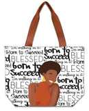 Born to Succeed Canvas Bag