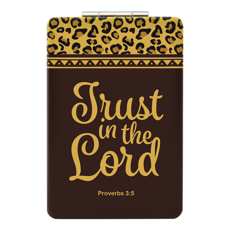 TRUST IN THE LORD COMPACT MIRROR