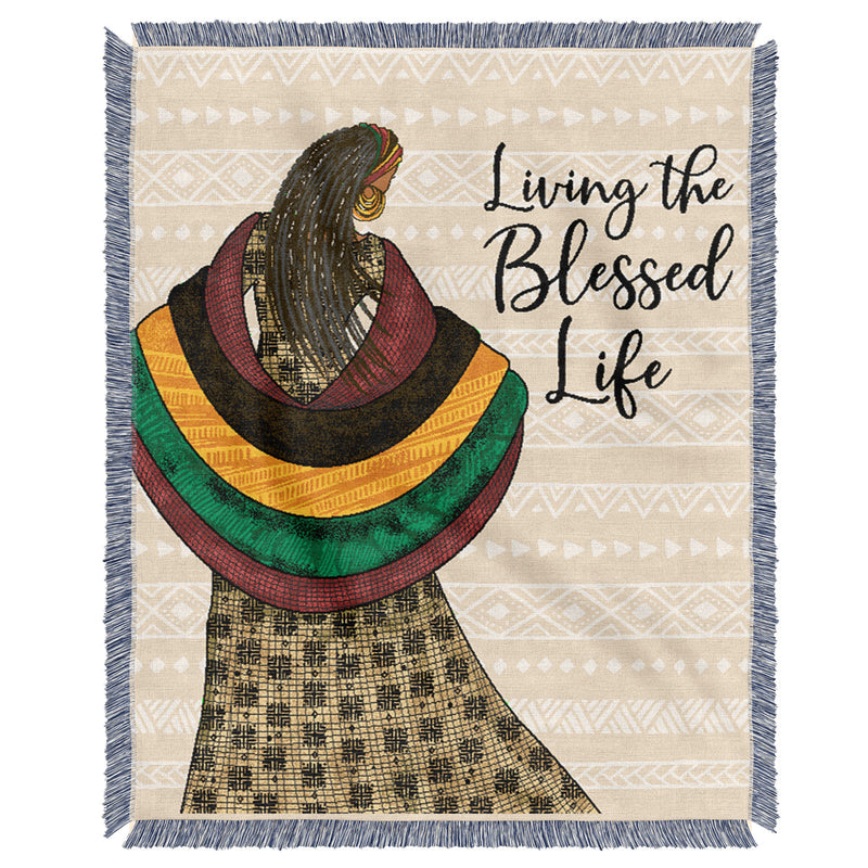 BLESSED LIFE THROW